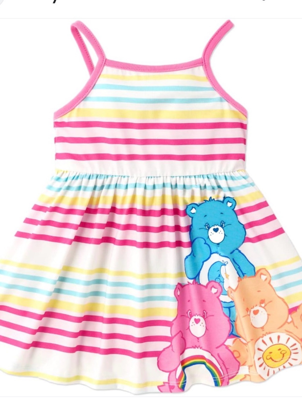 PatPat Care Bears Pink and White 12-18 mths